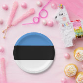 Markering van Estland Papieren Borden Papieren Bordje (Feest)