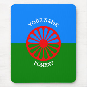 Markering van gepersonaliseerde officiële Roma-zig Muismat