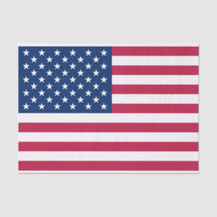 Markering van het Amerikaanse weefseldocument Tissuepapier