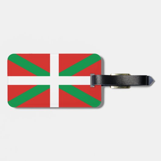 Markering van het Baskische Bagagelabel (Achterkant horizontaal)