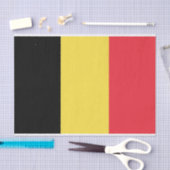 Markering van het Belgische weefselpapier Tissuepapier (Craft)
