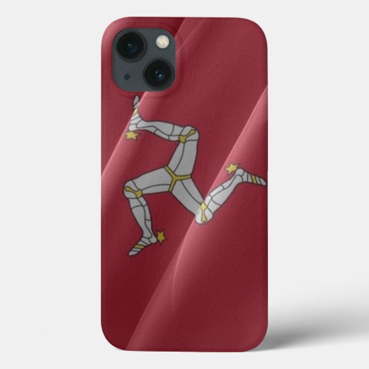Markering van het eiland Man - Case-Mate iPhone Case (Achterkant)