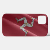 Markering van het eiland Man - Case-Mate iPhone Case (Achterkant (horizontaal))