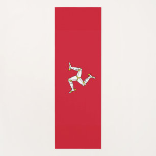Markering van het eiland Man/Manx Yogamat
