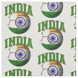 Markering van het Indiase Voetbal Patroon Stof