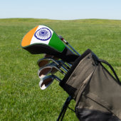 Markering van India Golfheadcover (Insitu)