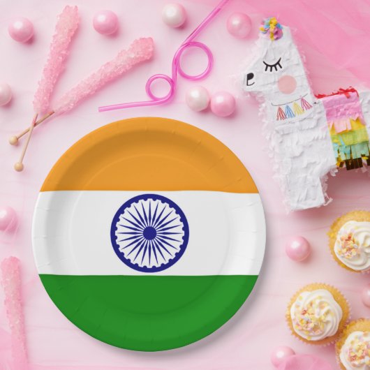 Markering van India Papieren Bordje (Feest)