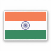 Markering van India Sticker (Voorkant)