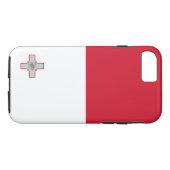 Markering van Malta Case-Mate iPhone Case (Achterkant (Horizontaal))