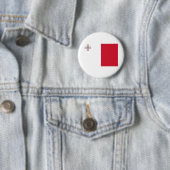 Markering van Malta Ronde Button 5,7 Cm (In situ)