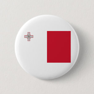 Markering van Malta Ronde Button 5,7 Cm