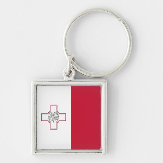 Markering van Malta Sleutelhanger (Voorkant)