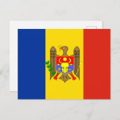 Markering van Moldavië Briefkaart (Voorkant / Achterkant)
