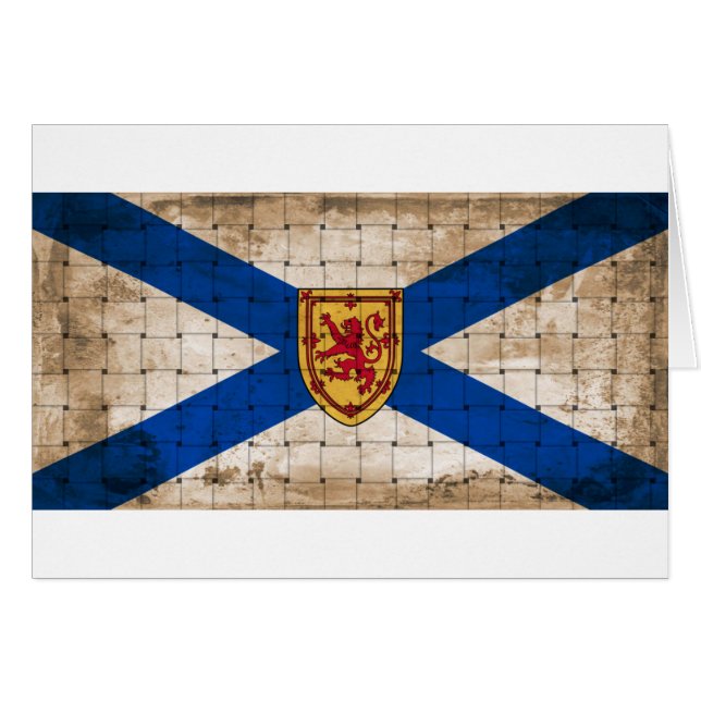 Markering van Nova Scotia (Voorkant Horizontaal)
