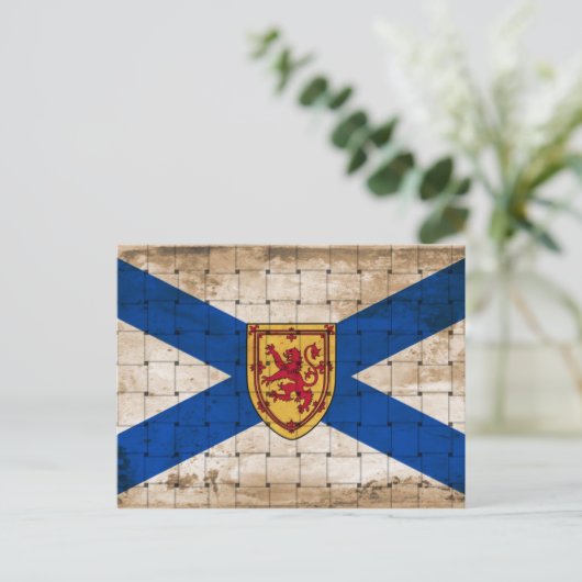 Markering van Nova Scotia Briefkaart (Staand voorkant)