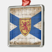 Markering van Nova Scotia Metalen Ornament (Links)