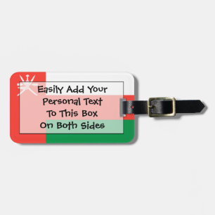 Markering van Oman Easy ID Personal Bagagelabel