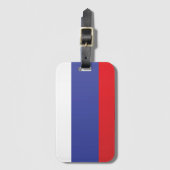 Markering van Rusland Bagagelabel (Voorkant (verticaal))