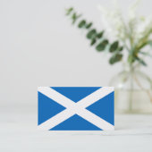 Markering van Schotse visitekaartjes (Staand voorkant)