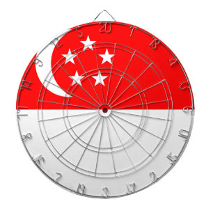 Markering van Singapore Dartbord