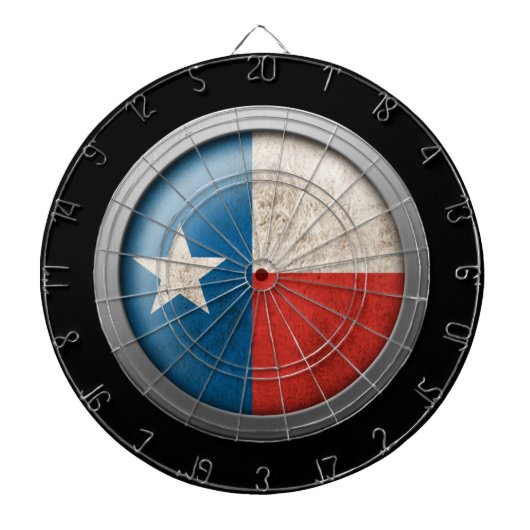 Markering van Texas Disk Dartbord (Voorkant)
