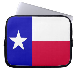 Markering van Texas Laptop Hoesje Sleeve