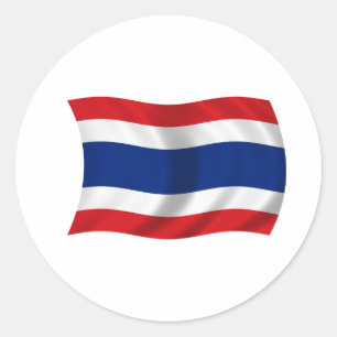 Markering van Thailand Ronde Sticker