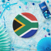 Markering van Zuid-Afrikaanse papieren Borden Papieren Bordje (Feest)