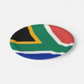 Markering van Zuid-Afrikaanse papieren Borden Papieren Bordje (Gekanteld)
