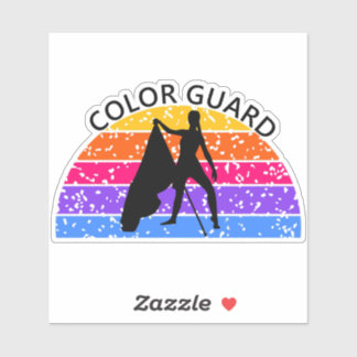 Markering voor kleurenbewaking — helder sticker