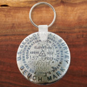 MARKERING VOOR USGS-ONDERZOEKSENMERKEN SLEUTELHANGER (Voorkant)