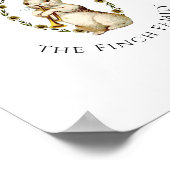 Markeringen voor Happy Easter Art-afdrukken Poster (Hoek)