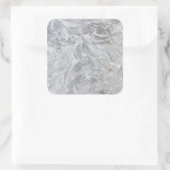 Markeringspatroon Vierkante Sticker (Tas)