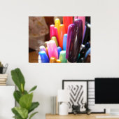 Markers in zonlicht poster (Thuiskantoor)