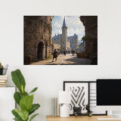 Market Lane Poster (Thuiskantoor)