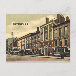 Market Square, Portsmouth, NH, c1905 Briefkaart