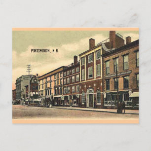 Market Square, Portsmouth, NH, c1905 Briefkaart