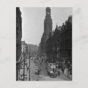 Market Street, Manchester, c.1910 Briefkaart