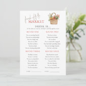 Market Voudrait-Elle Plutôt Fête des mariées Carte (Debout devant)