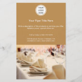 Marketing Business Logo Event Planning Flyer (Voorkant)