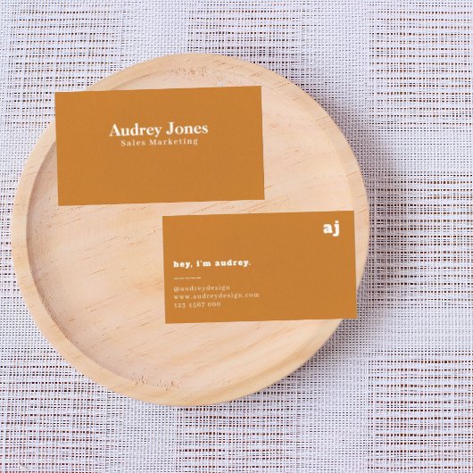 Marketing commercial carte de visite