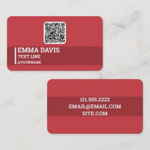 Marketing Direct Sale Custom QR Visitekaartje