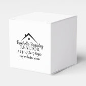 Marketing van onroerend goed Aangepaste makelaar Bedankdoosjes (Voorkant Zijde)