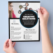 Marketingbureau Onderneming Flyer (Hand)