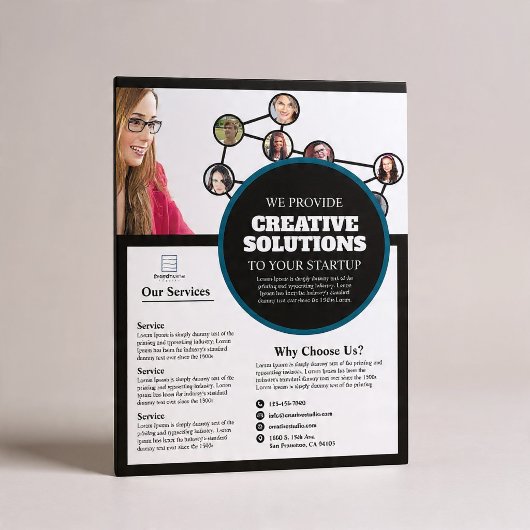 Marketingbureau Onderneming Flyer