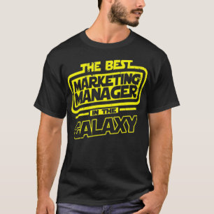 Marketingmanager de beste in het galay-geschenk t-shirt