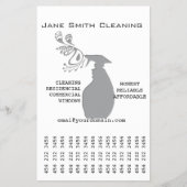 Marketingschaar Trendy Moderne verstuiffles Flyer (Voorkant)