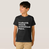 Marketingsmix | Productprijsbevordering en -plaats T-shirt (Voorkant volledig)
