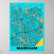 Markham - Canada Gloria City Map