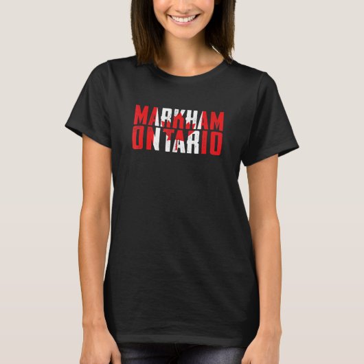 Markham T-shirt (Voorkant)